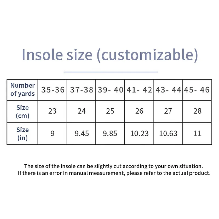 Palmilhas Ortopédicas EVA 5