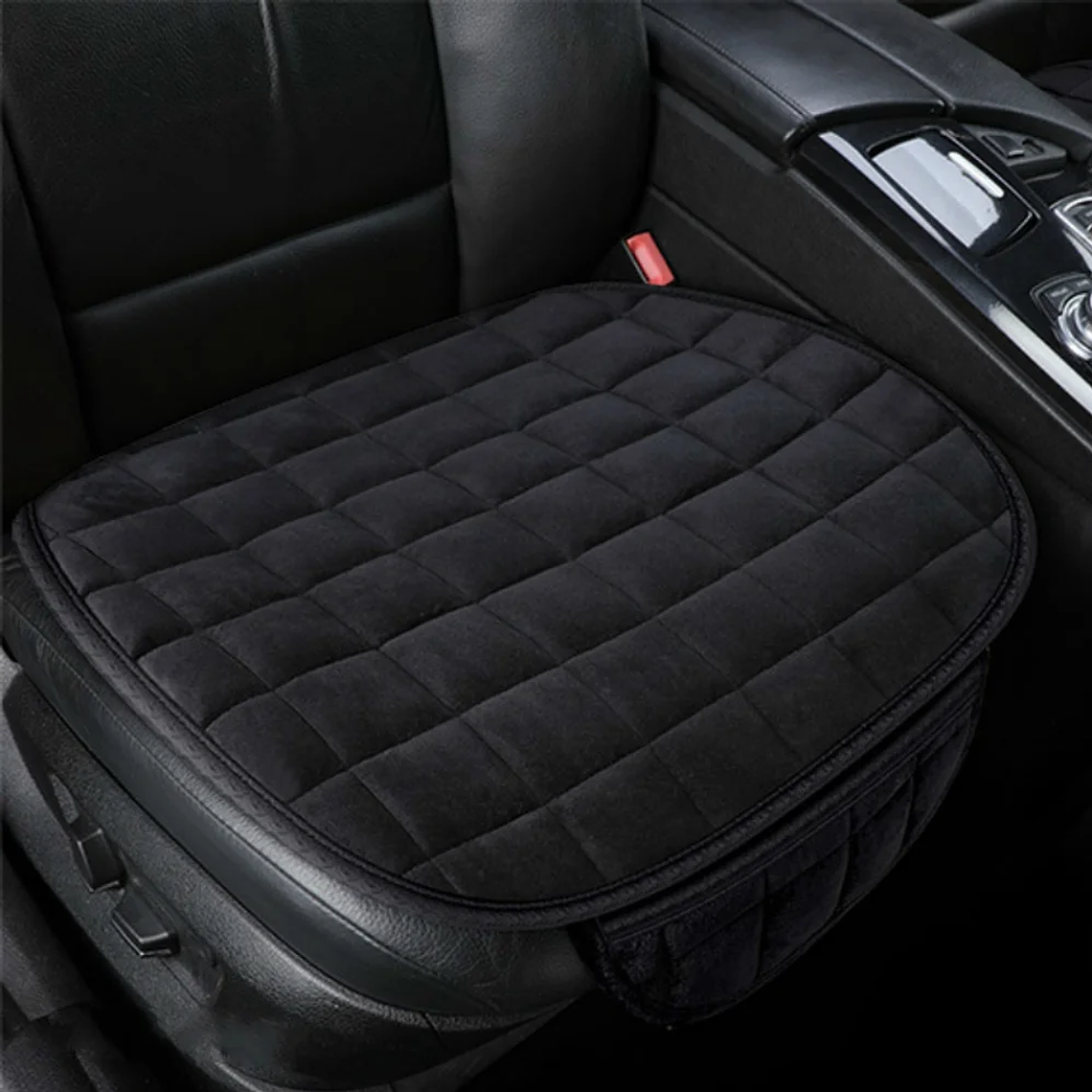 4Seasons Comfort: O Forro Universal para Bancos de Carro em Peluche e Espuma Viscoelástica 12