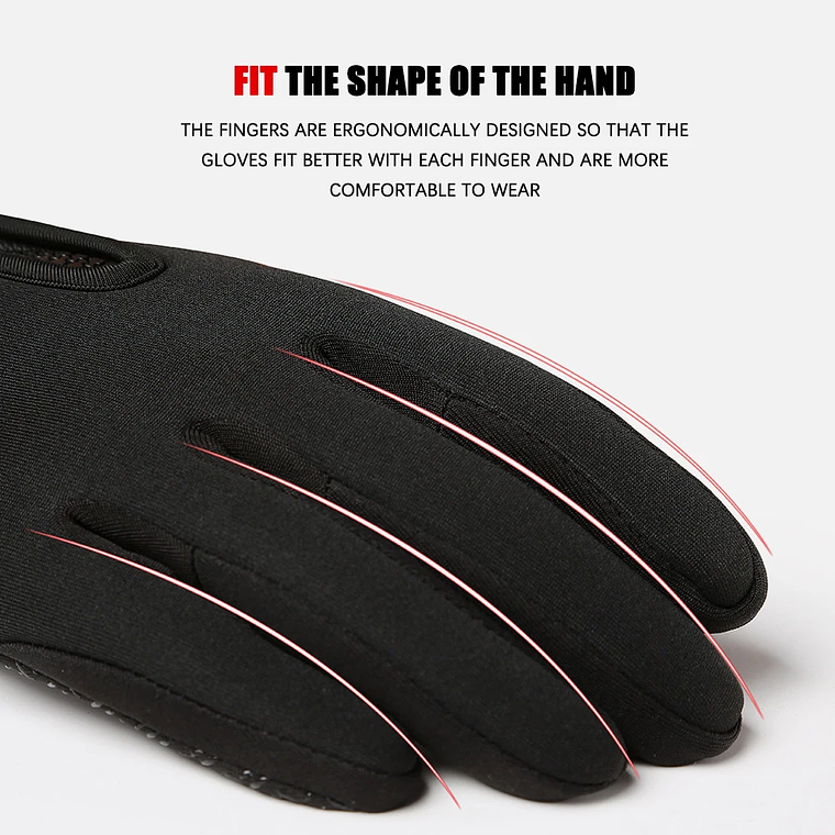 Thermal Cycling Gloves for Winter | Touchscreen and Waterproof 4