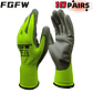 10 Pares de Luvas de PU com Certificação EN 388 e ISO 20471 para Máxima Segurança e Visibilidade - Thumbnail 5