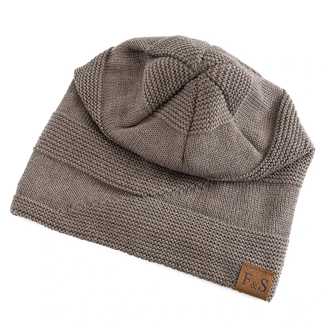 UP POSITIVE Unisex Winter Hat | Leather Lining and Warm Knit 5