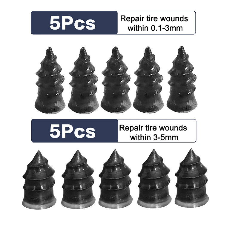 Pregos para Reparação de Pneus 10/30 Peças | Universal Carro Mota 7