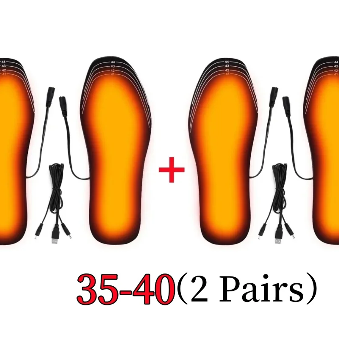 Palmilhas Aquecidas Elétricas XIAOTREE | USB DIY Tamanhos 35-46 9