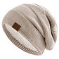 UP POSITIVE Unisex Winter Hat | Leather Lining and Warm Knit - thumbnail 14