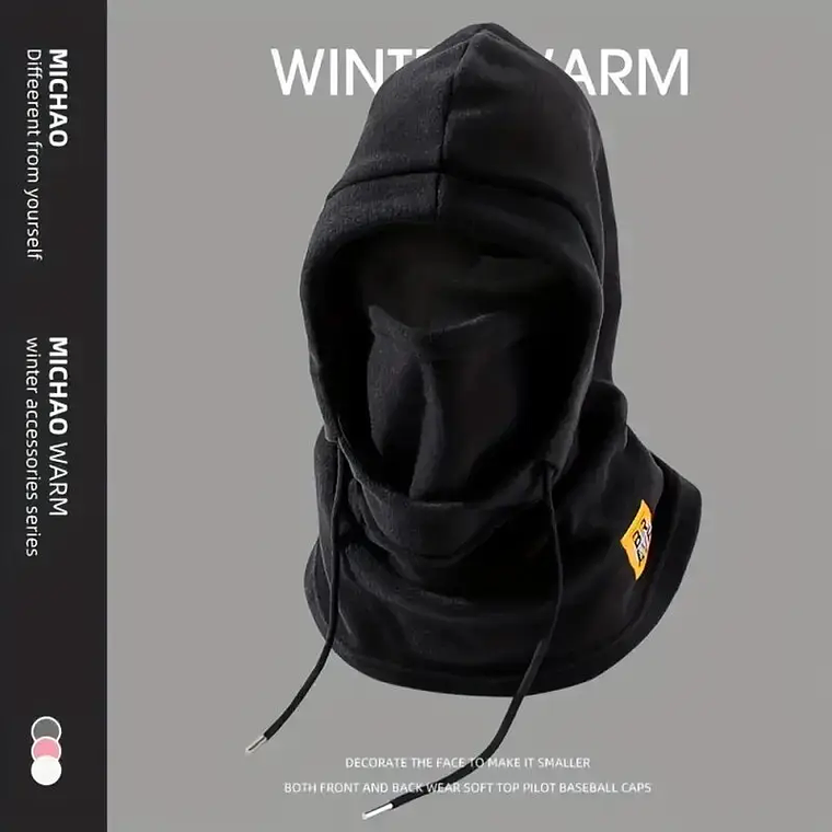 3-in-1 Unisex Hat with Mask | Polar Fleece Windbreaker for Cycling and Skiing 10