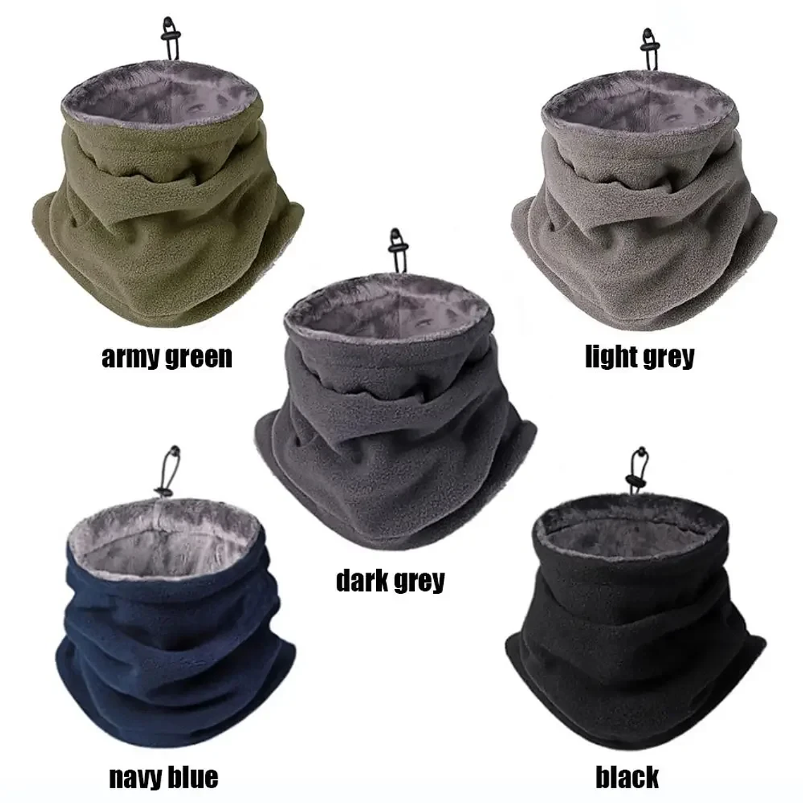 Protetor Facial Polar Inverno Universal | Lenço 3 em 1 para Mota e Ski 5