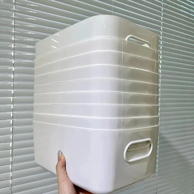 Plastic Storage Boxes 10 Pieces | Large Capacity with Stackable Lids 6