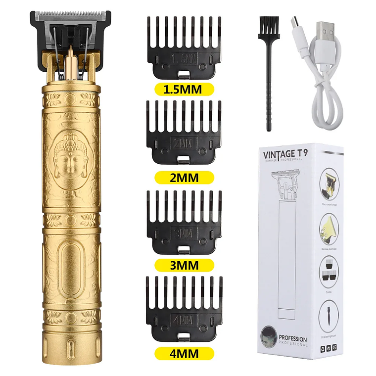 Professional V-Vimika T9 Hair Clipper | Retro Hair Trimmer 8