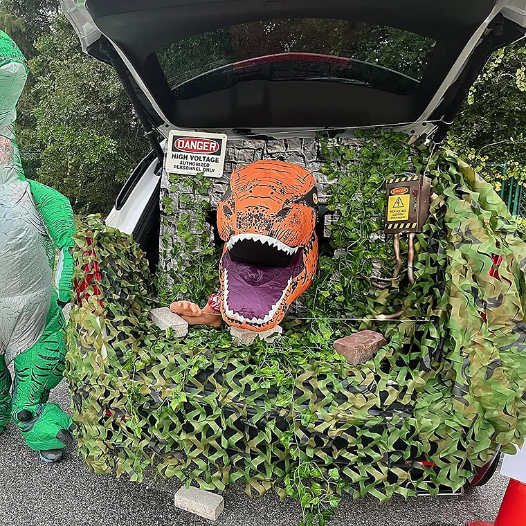 Camouflage Netting Roll | Polyester for Hunting, Camping and Decoration 3