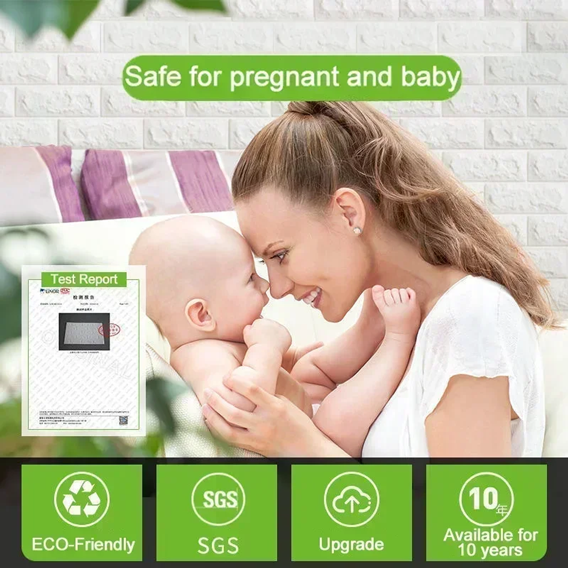 3D PVC Foam Wallpaper | 2mm Embossed Adhesive, Moisture-Proof 5