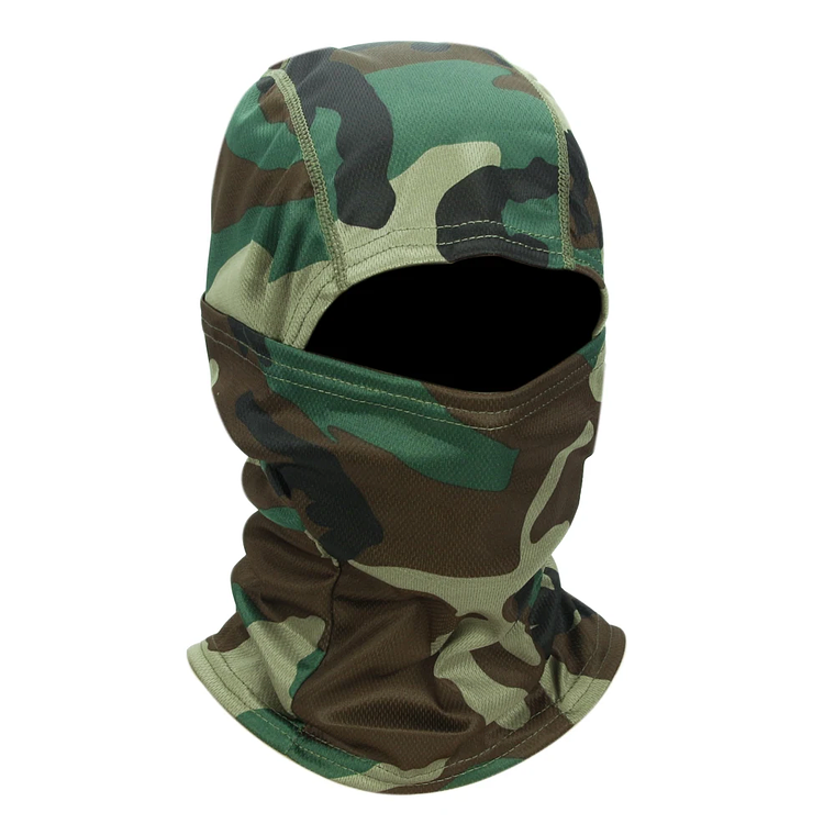Balaclava Camuflada Universal | Máscara Facial para Ski Mota e Caça 13