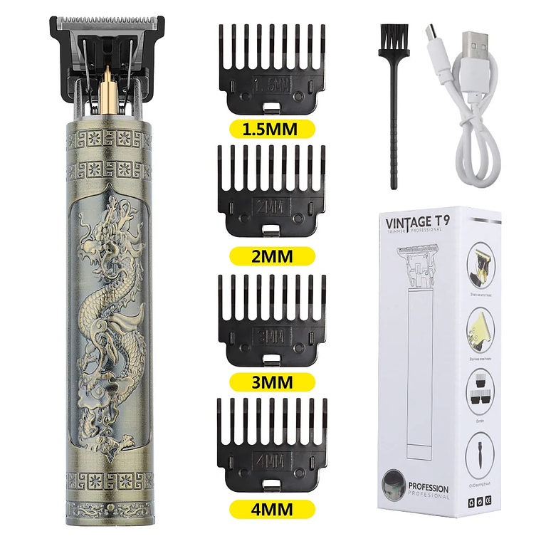 Professional V-Vimika T9 Hair Clipper | Retro Hair Trimmer 9