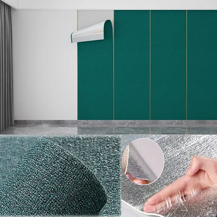 3D PVC Foam Wallpaper | 2mm Embossed Adhesive, Moisture-Proof 11