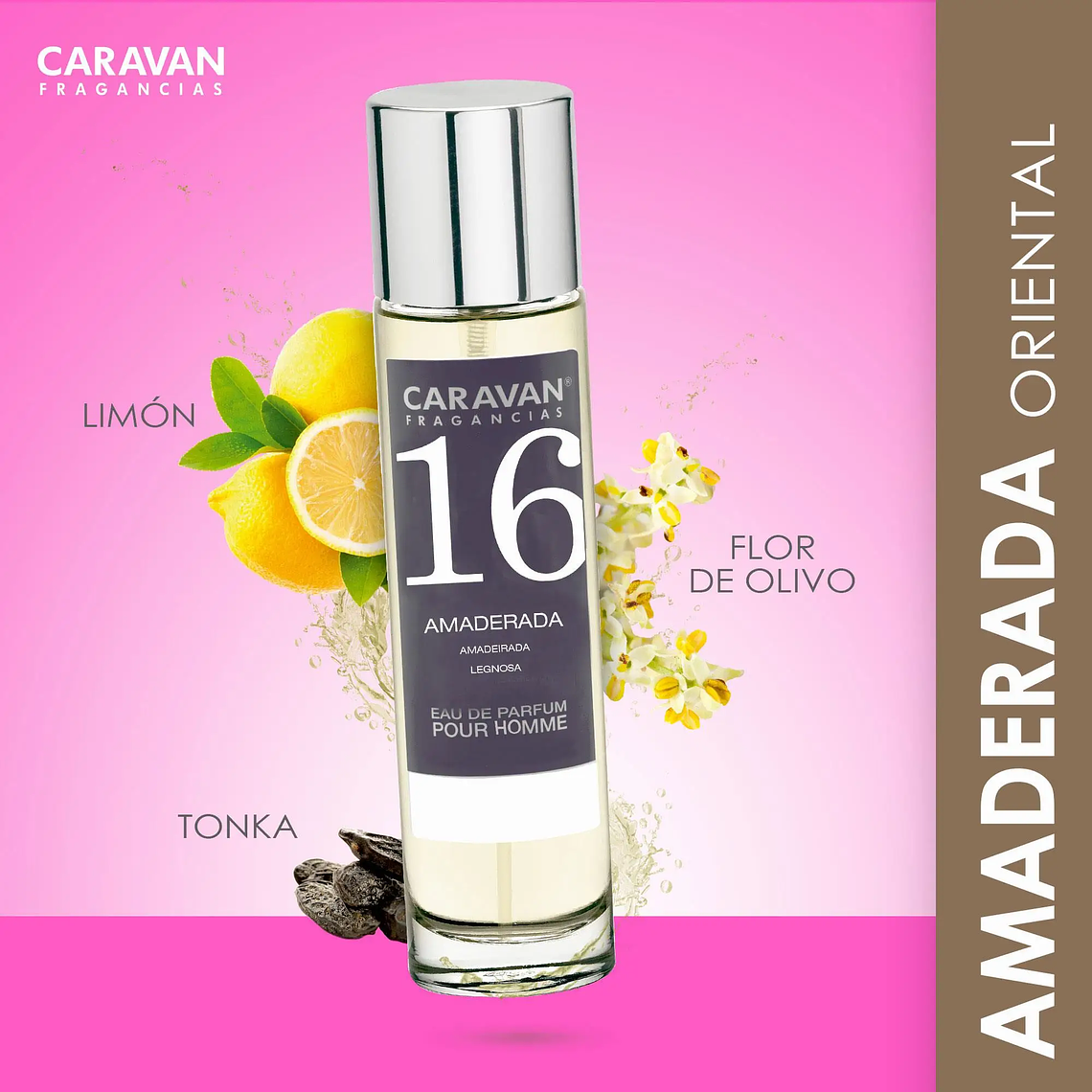 Perfume Caravan Fragancias Homem Nº66 150 ml | Conjunto com 10 Amostras de Fragrâncias Masculinas 7