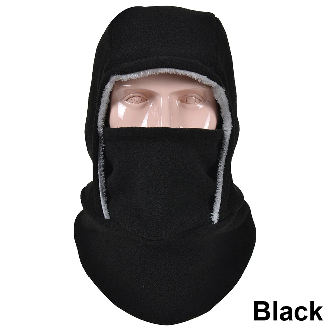 Warm Fleece Riding Full Face Mask Covers Outdoor Balaclava Men Women Cycling Cap Motorcycle Ski Mask Warm Windproof Cover Hat 1