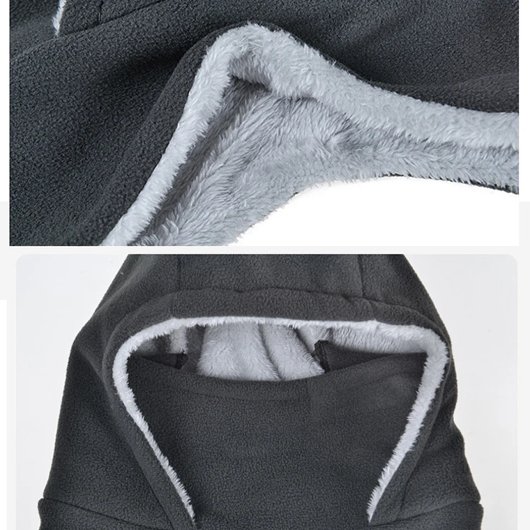 Warm Fleece Riding Full Face Mask Covers Outdoor Balaclava Men Women Cycling Cap Motorcycle Ski Mask Warm Windproof Cover Hat 2