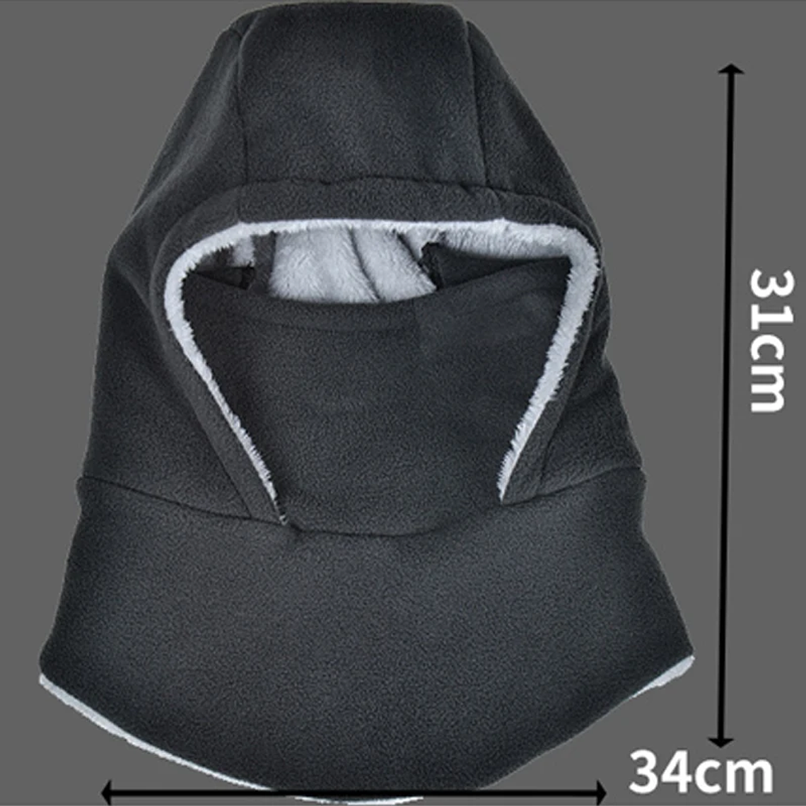 Warm Fleece Riding Full Face Mask Covers Outdoor Balaclava Men Women Cycling Cap Motorcycle Ski Mask Warm Windproof Cover Hat 4