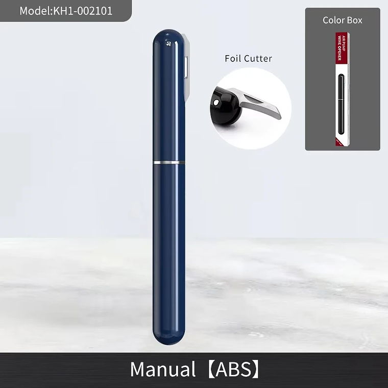 Abridor de Vinho a Ar Comprimido em Formato de Caneta | Agulha de Aço Inoxidável, Portátil, para Bar, Viagem e Presente 7