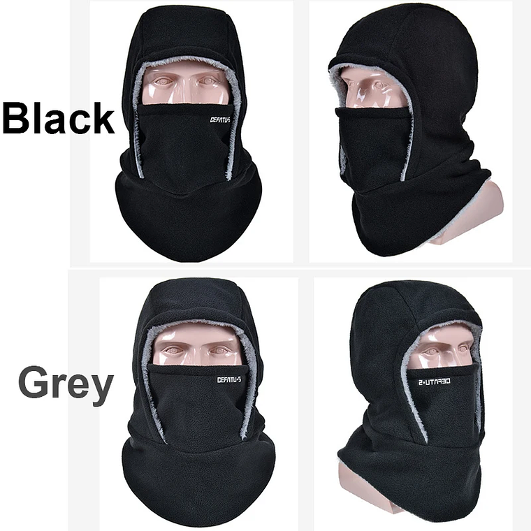Warm Fleece Riding Full Face Mask Covers Outdoor Balaclava Men Women Cycling Cap Motorcycle Ski Mask Warm Windproof Cover Hat 6