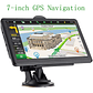 2025 New Europe Car GPS Navigation 7 Inch 5 Inch Touch Screen GPS Navigator Truck Sunshade Sat Nav 256M+8G Map GPS Navigators - Thumbnail 1