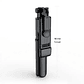 Tripé e Selfie Stick All-in-One para iPhone | Expansível, com Controle Remoto Bluetooth Removível - Suporte Universal para Smartphones - Thumbnail 2