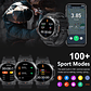 1.39 inch HD Bluetooth Call Smart Watch Men Sports Fitness Tracker Heart Monitor 400mAh Smartwatch For Android IOS MD56 - Thumbnail 4