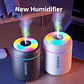 180ML Mini Air Humidifier USB Electric Aroma Diffuser Essential Oil Purifier Aromatherapy Mist Maker Lights For Car Home Bedroom - Thumbnail 1