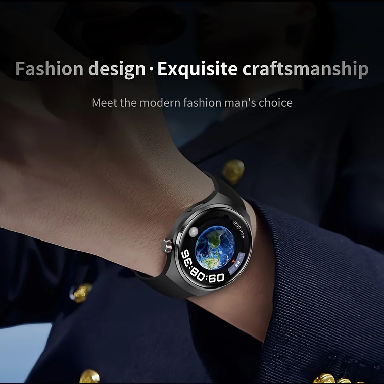 G.L Wear 2025 Men's Smartwatch | 1.52'' HD Screen, Bluetooth Calls, Health Monitor, 100+ Watch Faces - Sports Smartwatch 3