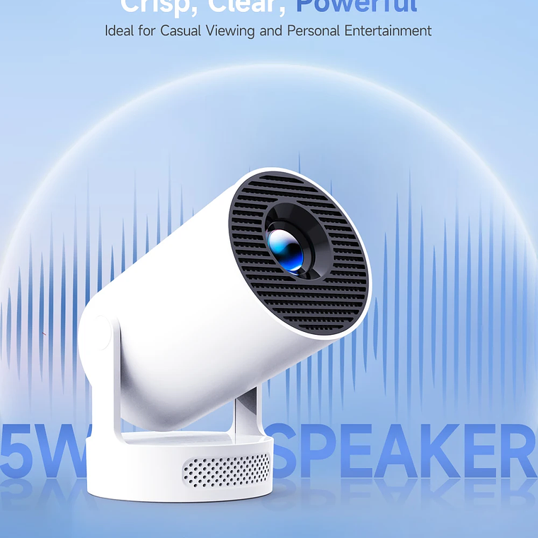 Magcubic HY300 Pro+ 4K Android 11 Portable Projector 8000 Lumens WiFi 6 BT5.4 Outdoor Theater 5W HiFi Speaker 720P HD Supported 3