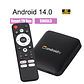TV Box Android H96 MAX S905L3 com Android 14 | 4K HDR, 2GB+16GB, Wi-Fi Dual-Band, Controle por Voz Google - Media Player - Thumbnail 1