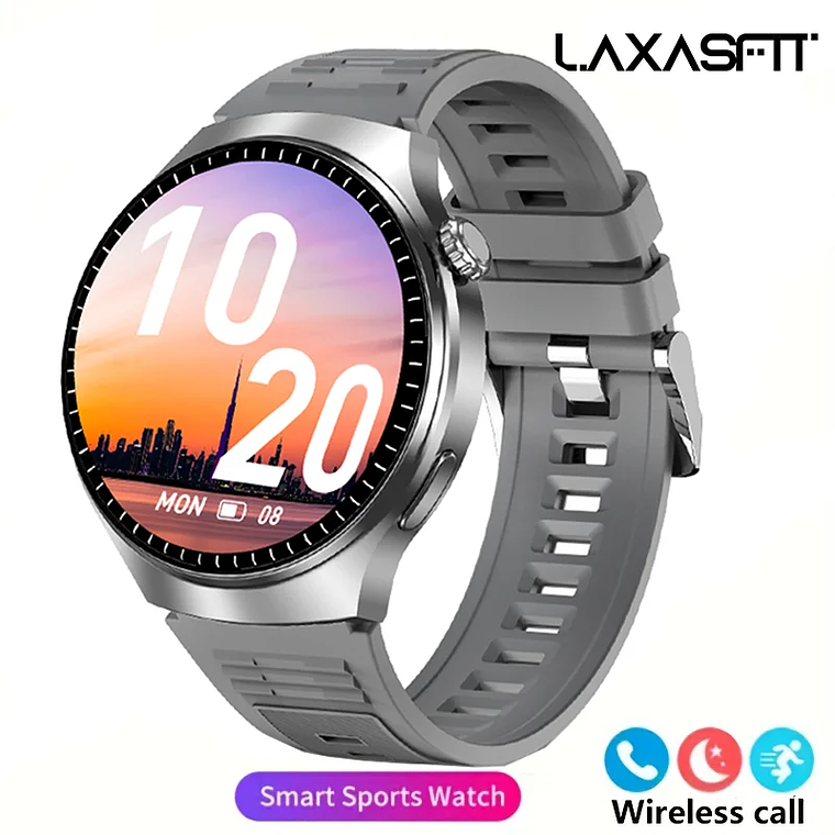 G.L Wear 2025 Men's Smartwatch | 1.52'' HD Screen, Bluetooth Calls, Health Monitor, 100+ Watch Faces - Sports Smartwatch 9