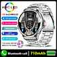 Smartwatch Masculino Jooeniok 2026 | Tela AMOLED 1.85”, GPS, Bateria 710mAh, Chamadas Bluetooth, IP68 - Para Android e iOS - Thumbnail 7
