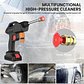 Cordless High Pressure Cleaner Washer Spray Water Gun Car Wash Pressure Water Cleaning Machine for Makita 21V 2 Battery Men Gift - Thumbnail 4