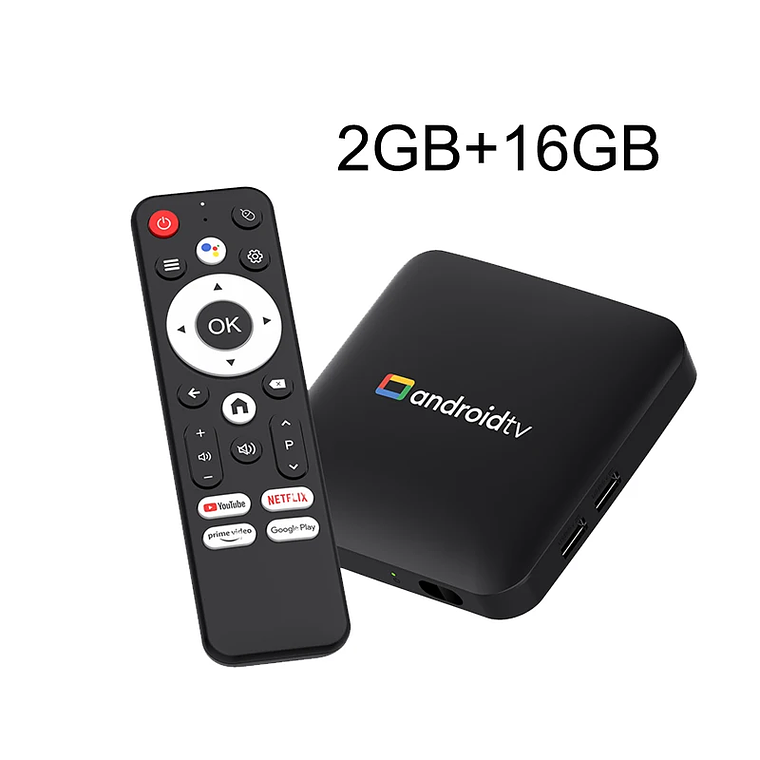 TV Box Android H96 MAX S905L3 com Android 14 | 4K HDR, 2GB+16GB, Wi-Fi Dual-Band, Controle por Voz Google - Media Player 7