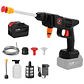 Pistola de Alta Pressão 50BAR para Bateria Makita | Lavadora Portátil 200W, 10m Alcance, Bateria Inclusa - Kit para Carro e Casa - Thumbnail 10
