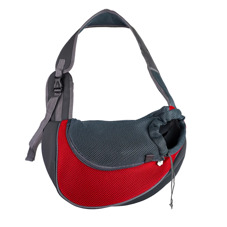 Bolsa Transportadora para Pets Tipo Mochila de Ombro | Bolsa Sling Respirável para Cão e Gato Pequeno 16