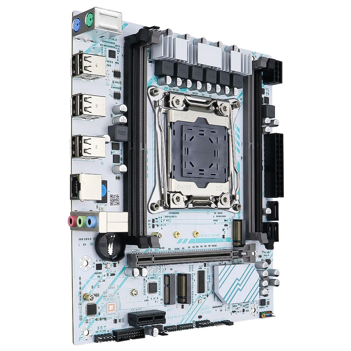 Kit Placa-mãe X99 LGA 2011-3 + Xeon E5-2630 V4 (10C/20T) + 16GB RAM DDR4 ECC | para Estação de Trabalho e Servidor 3