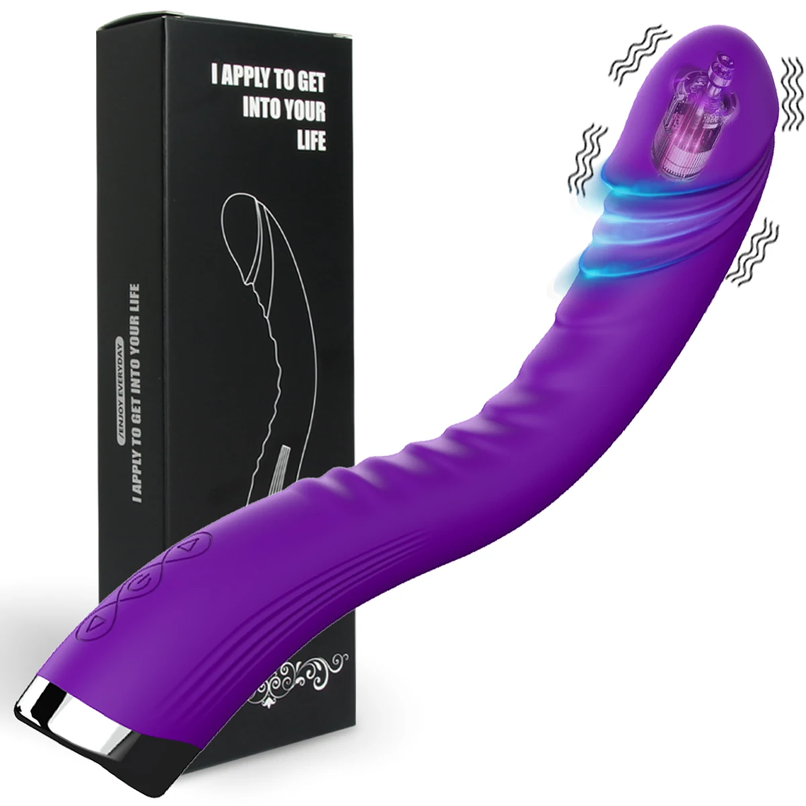 Vibrador Longo e Potente com 30 Modos - Estimulador de Clitóris e Ponto G | Varinha Mágica Multifuncional para Mulheres 1