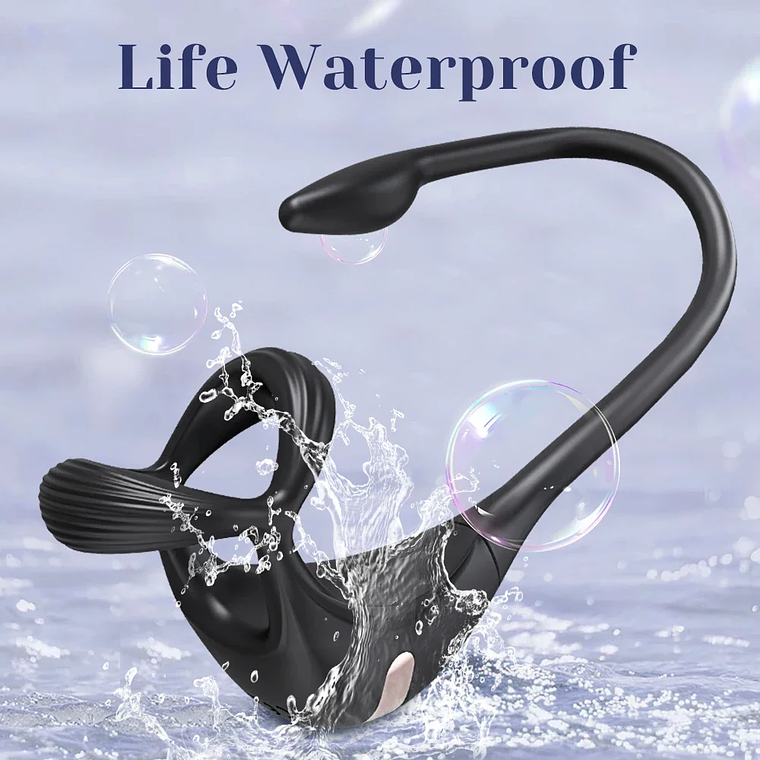 Vibrating Penis Ring with Anal Massager | 3-in-1 Kit for Men and Couples - App Control 4