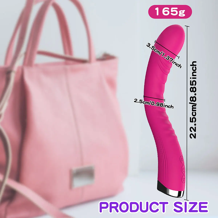 Vibrador Longo e Potente com 30 Modos - Estimulador de Clitóris e Ponto G | Varinha Mágica Multifuncional para Mulheres 5