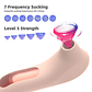 2-in-1 Clitoral Stimulator with Suction and Vibration - 7 Suction Modes + 5 Intensities | For Women and Couples - thumbnail 2