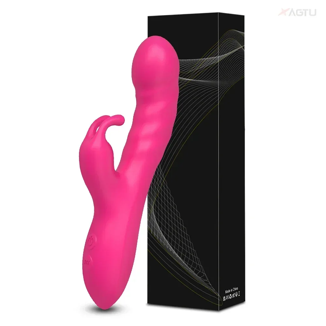 Vibrador Coelho Duplo para Estimulação do Ponto G e Clitóris | Massageador Íntimo Feminino 6