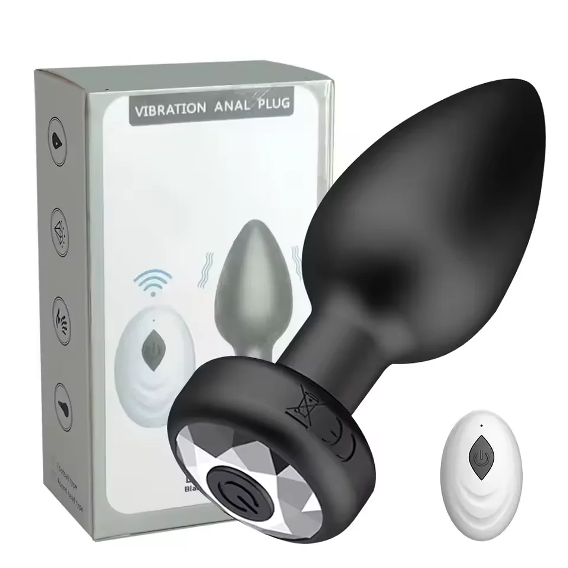 Anal Stimulator with Wireless App - Vibrator for Prostate and G-Spot | Remote Control for Partner | Medical Grade Silicone 8
