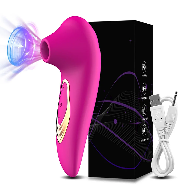 2-in-1 Clitoral Stimulator with Suction and Vibration - 7 Suction Modes + 5 Intensities | For Women and Couples 9