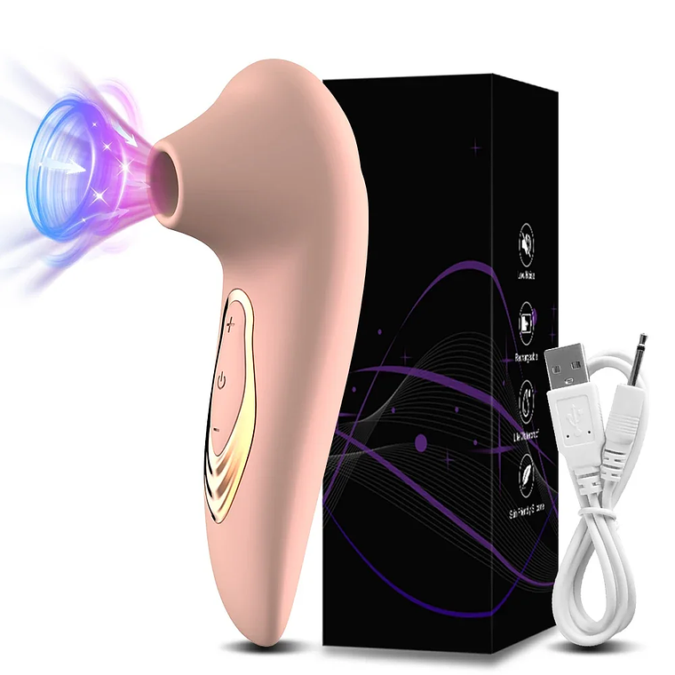 2-in-1 Clitoral Stimulator with Suction and Vibration - 7 Suction Modes + 5 Intensities | For Women and Couples 10