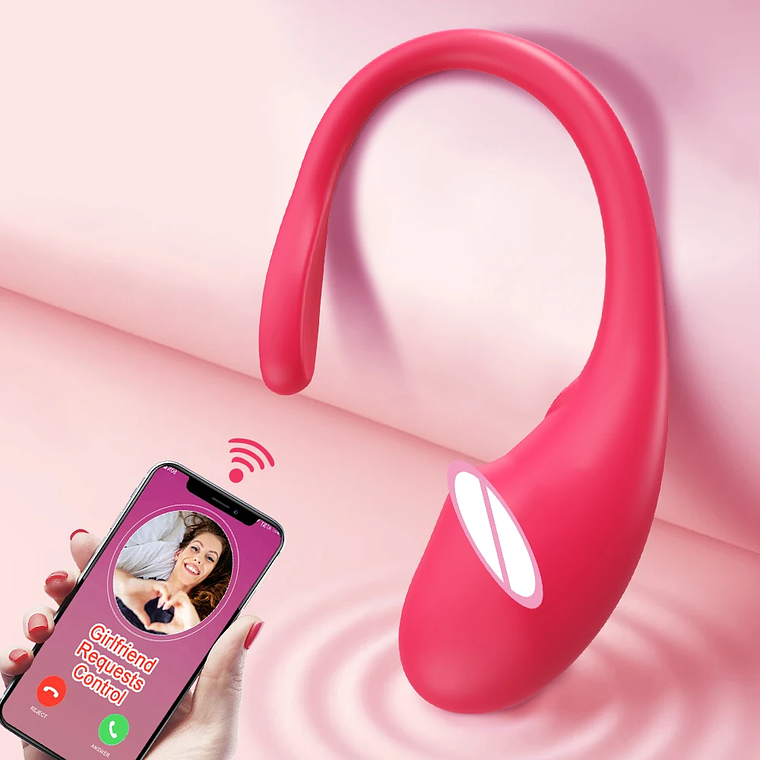 Double Vibrator with App - G-Spot and Clitoral Stimulator | Dildo with Internal and External Vibration | Remote Control 8