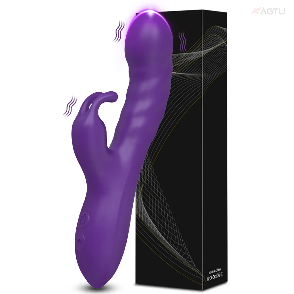 Vibrador Coelho Duplo para Estimulação do Ponto G e Clitóris | Massageador Íntimo Feminino 12