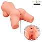 Realistic Female Torso Masturbator - Intense Jesse Double Torso (Vagina + Anus) | Made of Soft TPE | Immersive Experience - thumbnail 5