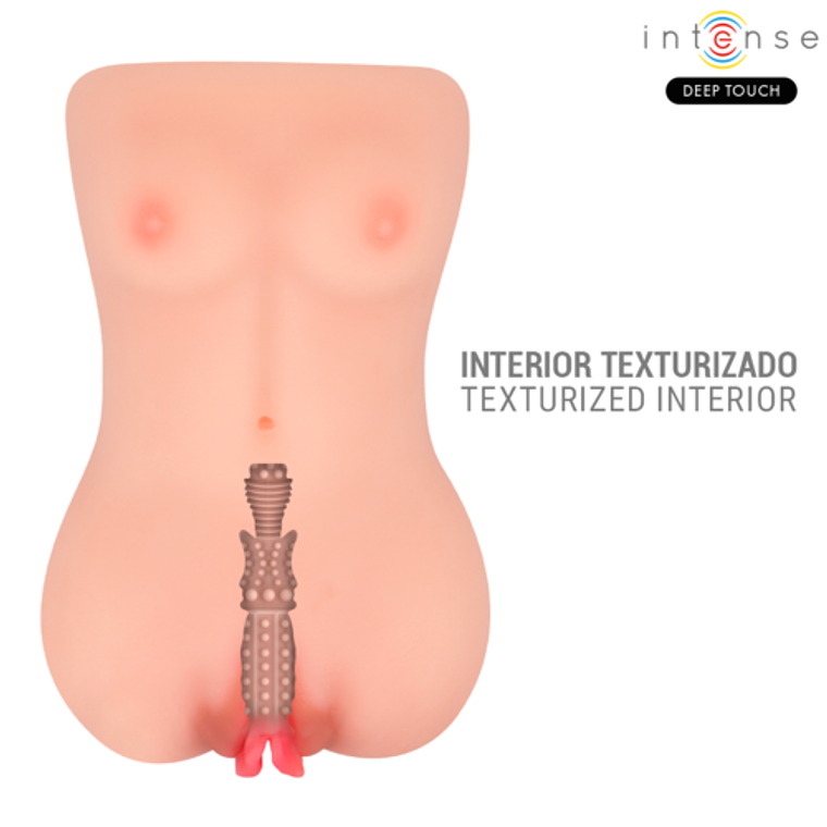 Realistic Catherine Masturbator with Voice - Vibration, Suction and Sound Interaction | TPE Breast | Intense Deep Touch 7