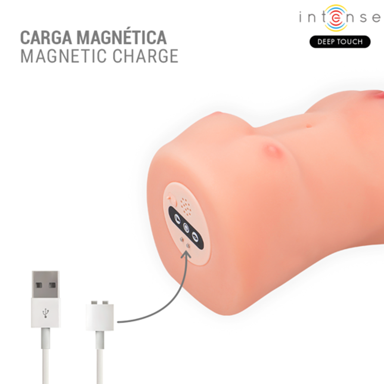 Realistic Catherine Masturbator with Voice - Vibration, Suction and Sound Interaction | TPE Breast | Intense Deep Touch 6